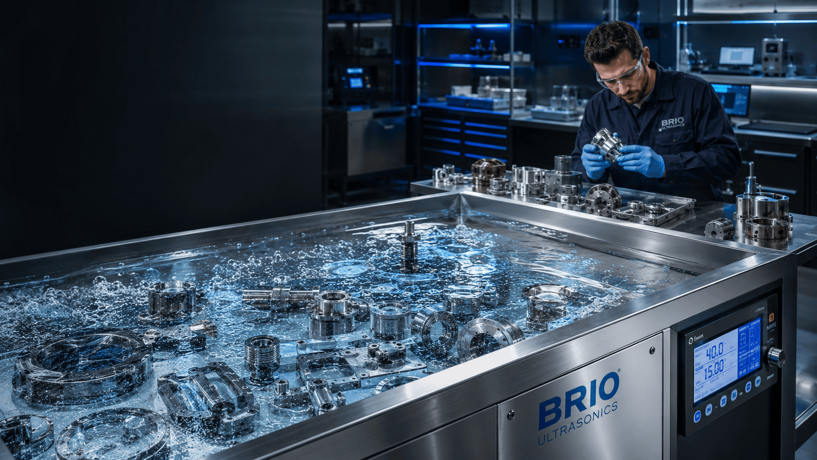 ULTRASONIC CLEANING SERVICES FOR INDUSTRIAL COMPONENTS