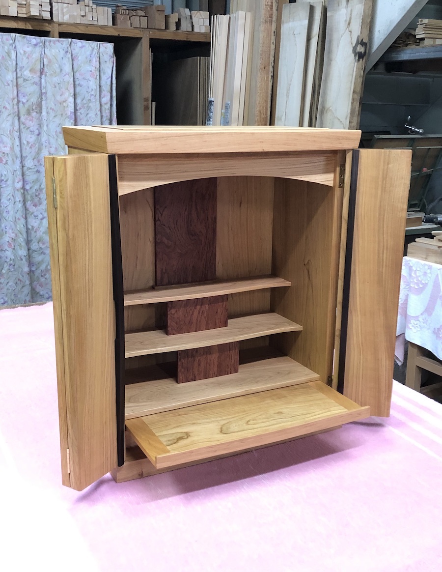 桜仏壇2 open斜視