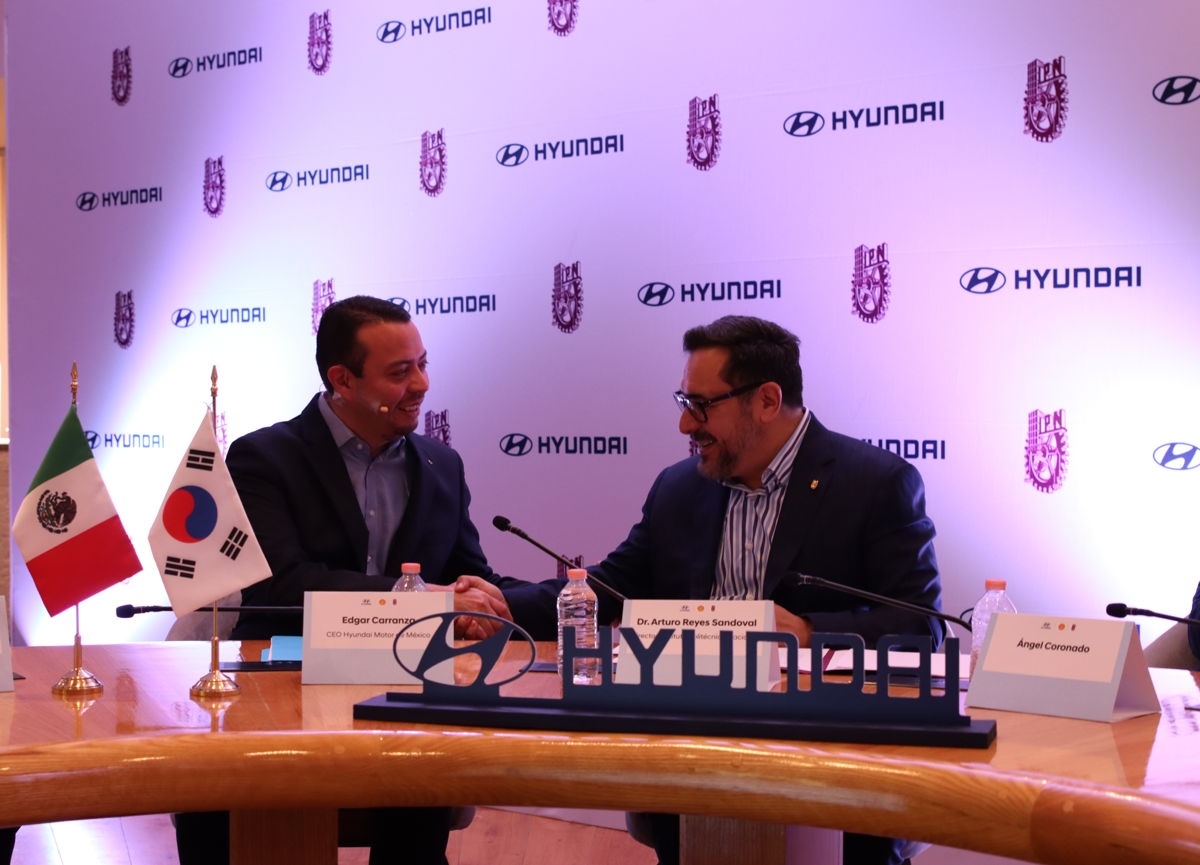 Hyundai impulsa al futuro talento automotriz desde el IPN (FOTO: Hyundai México)