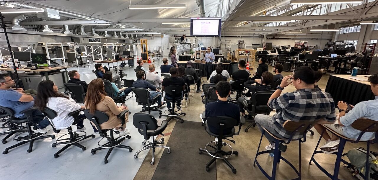 Miso Robotics Team in the Innovation Lab