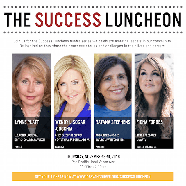 Dress For Success Vancouver S Success Luncheon
