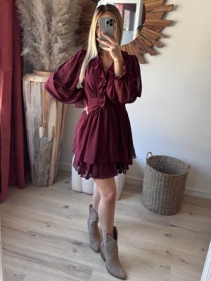 Robe ref.8895 Bordeaux
