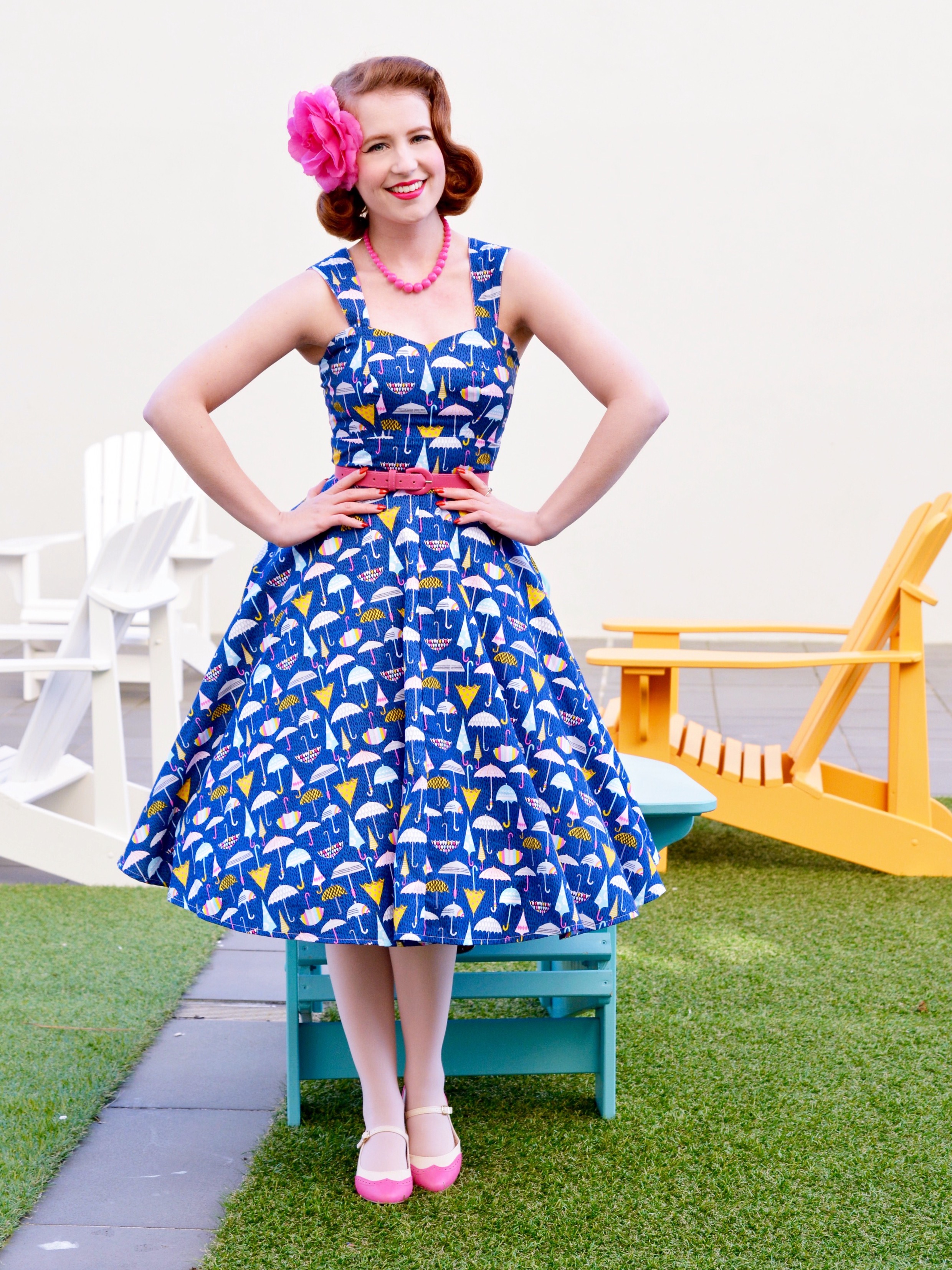 Review: Sunshine on a Rainy Day dress from Pigtails and Pirates