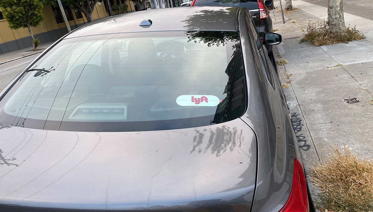 Lyft Car, July 2021