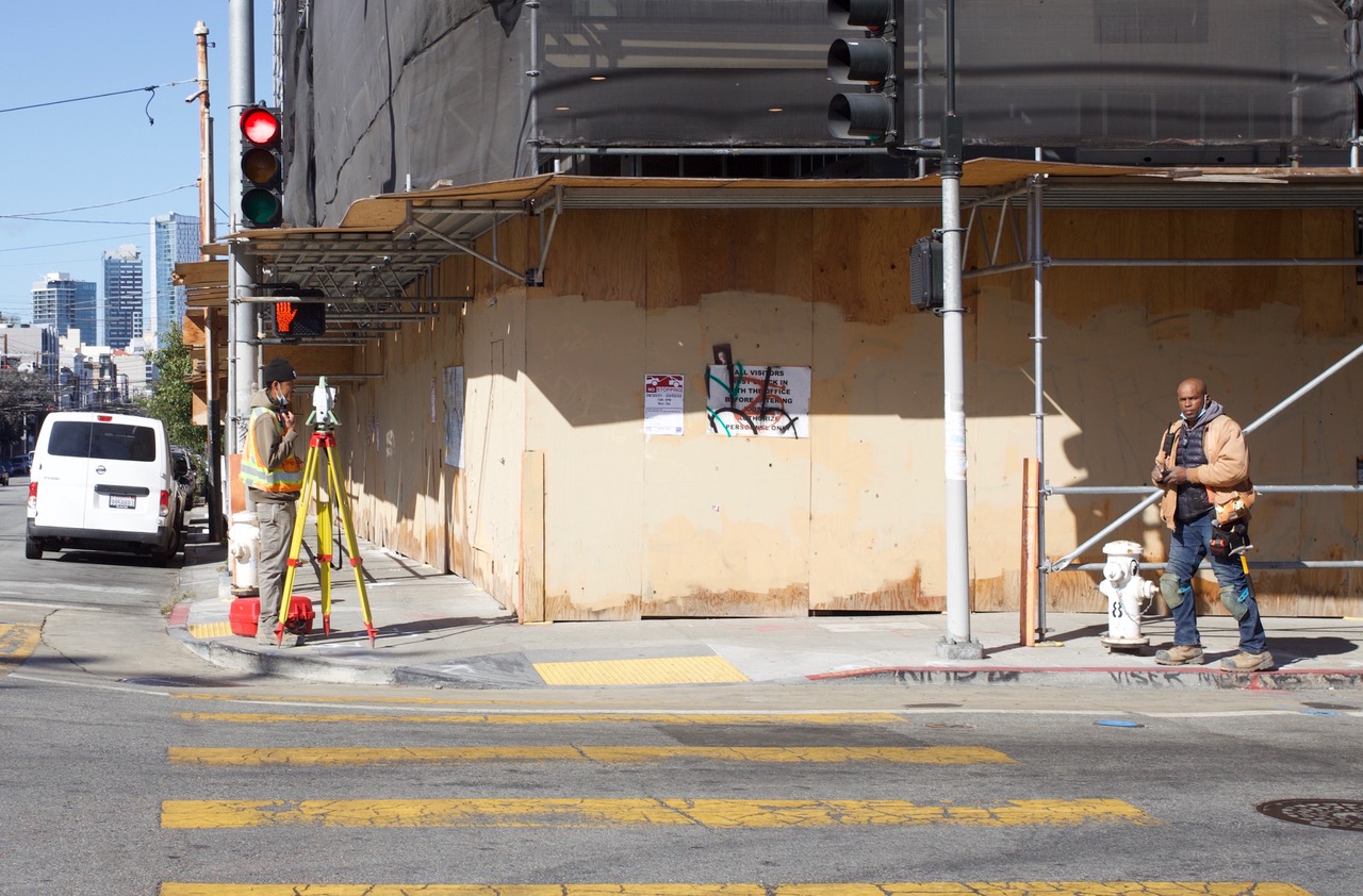 Surveyor on 19th street