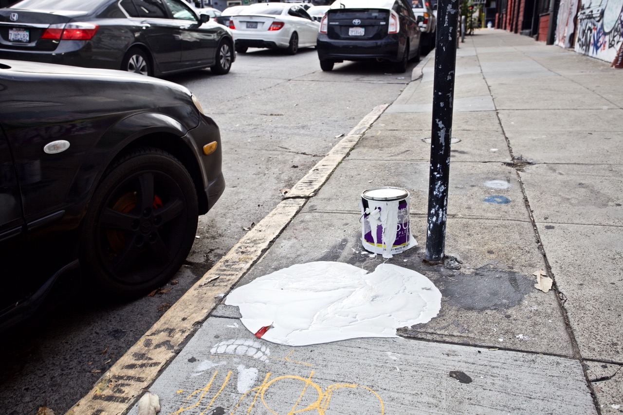 Paint spill on 20th.