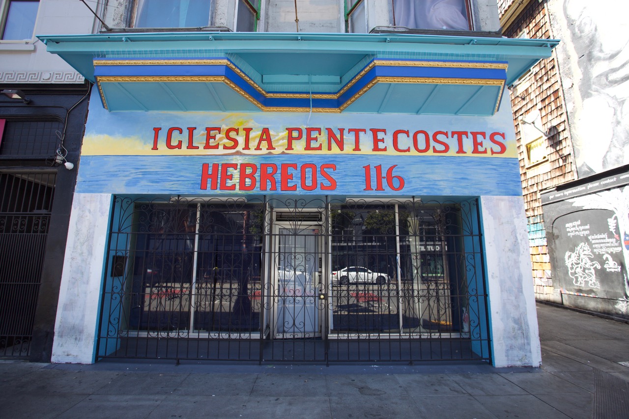 Front of Iglesia Pentecostes