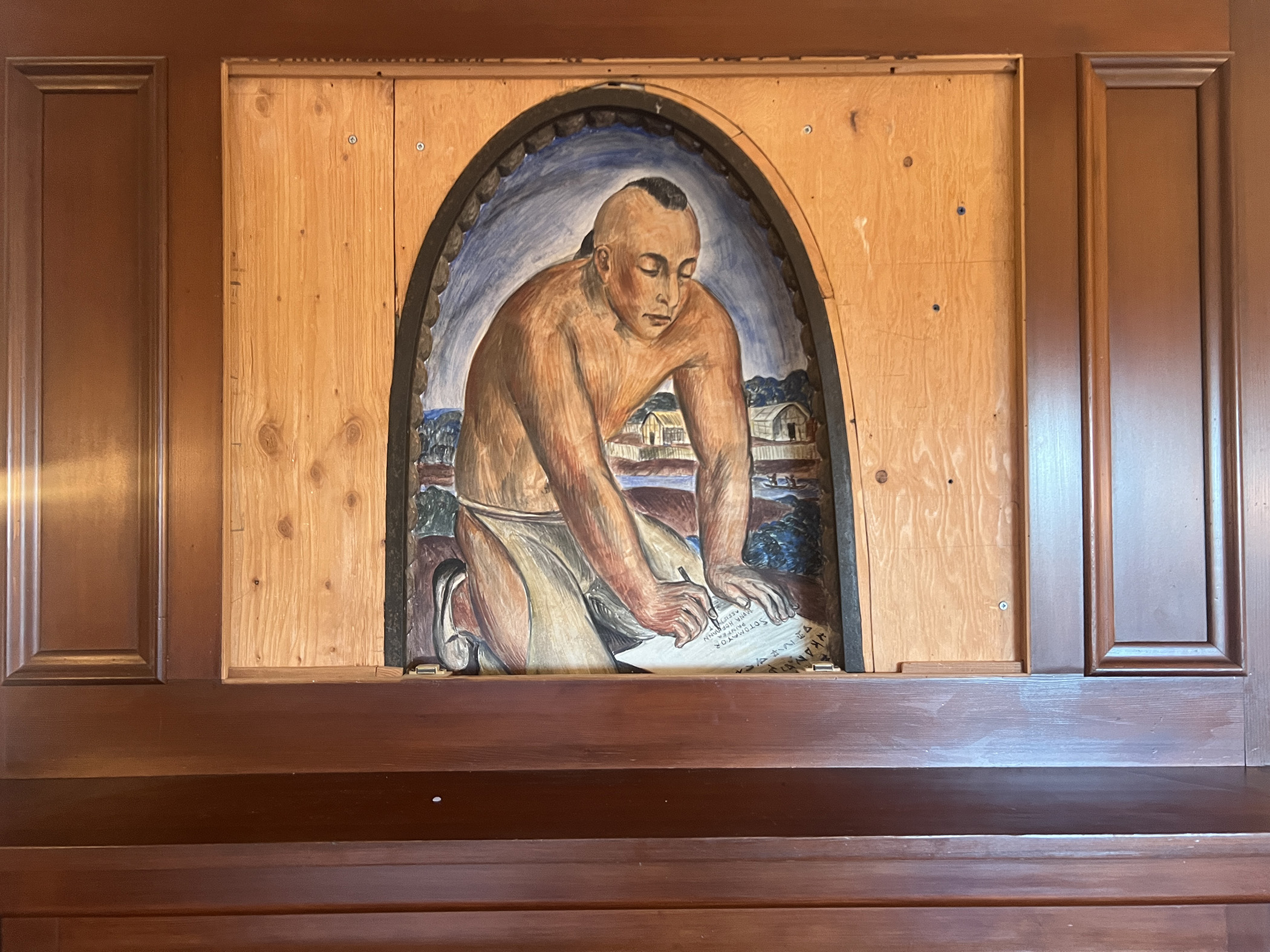 1930s mural by famous S.F. artist uncovered in Pacific Heights