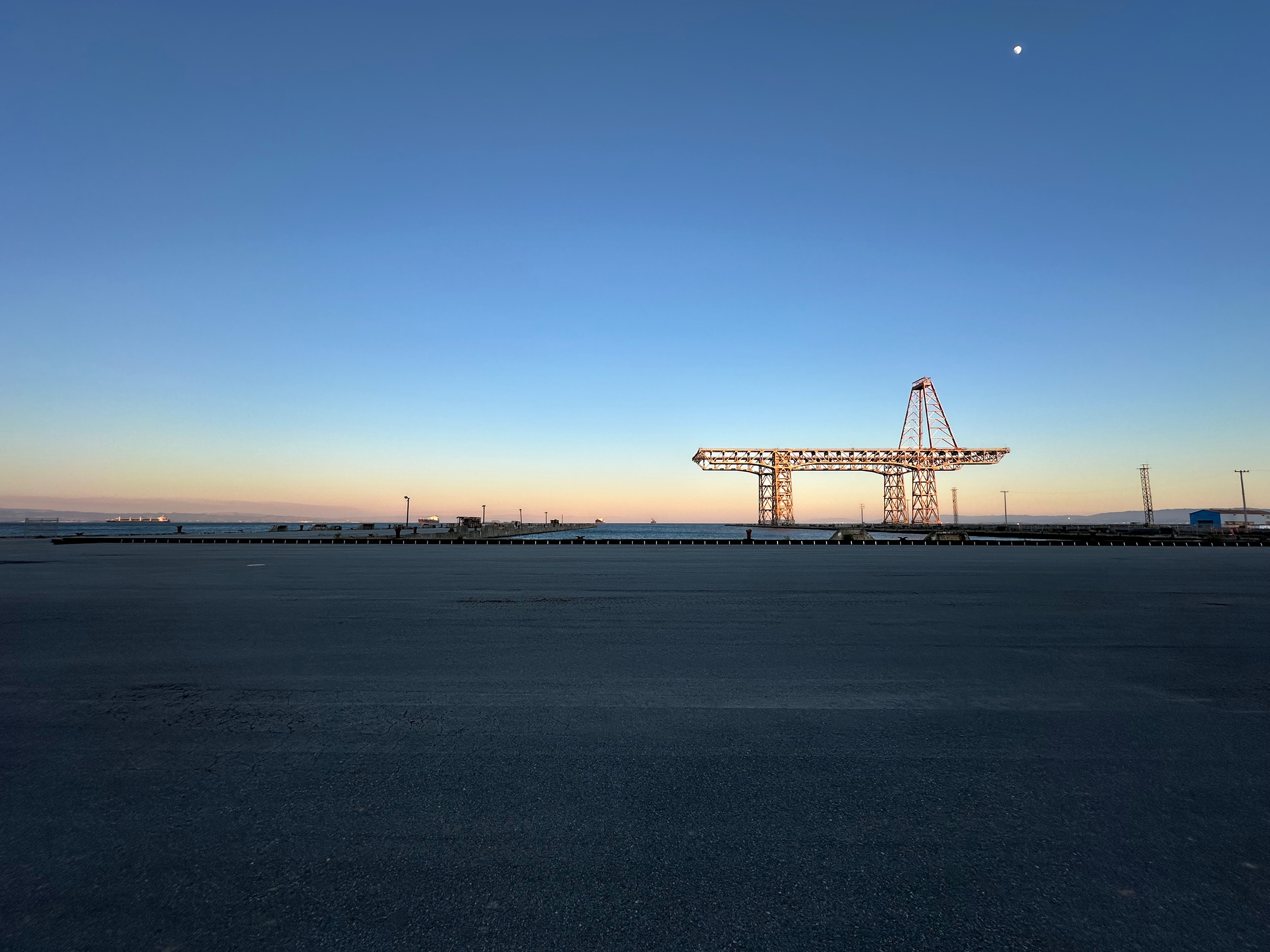 How the Hunters Point Shipyard crane became a colossal art installation