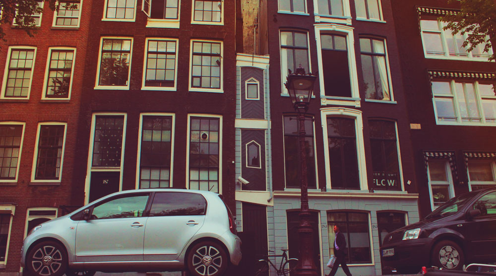 The narrowest house of Amsterdam