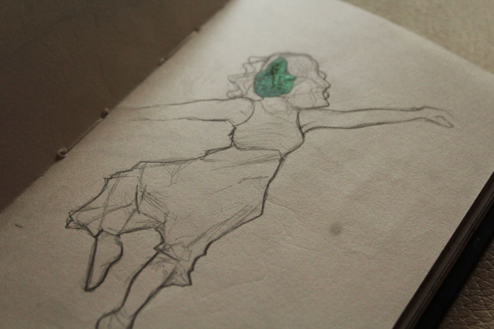 I first uploaded my anatomy-dancer-practices when I posted "The past said hi" and the gold polish is some sort of face-censoring because I messed up most of their faces.