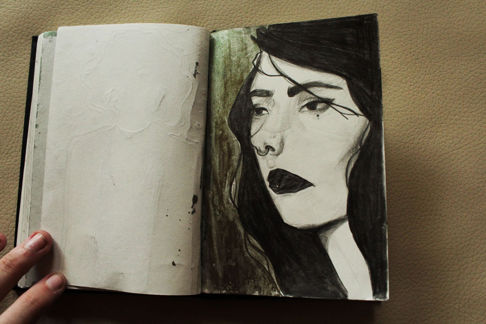 Edgy nose is edgy. Did this when I was in Amsterdam
