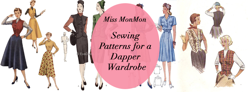 Vintage and Retro Style Sewing Patterns for A Dapper Wardrobe