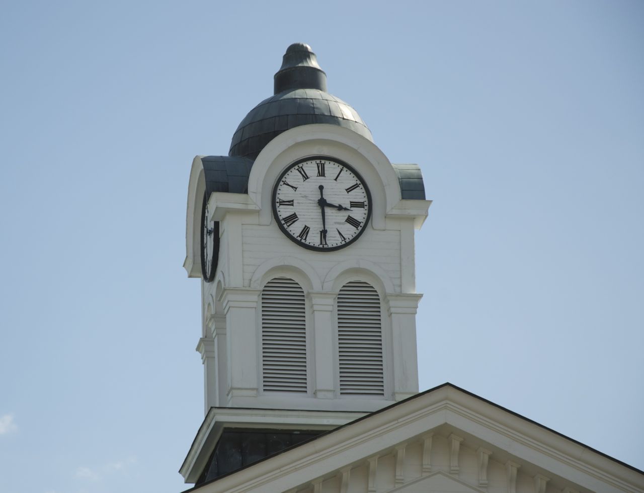 Cupola with clock, Lafayette County