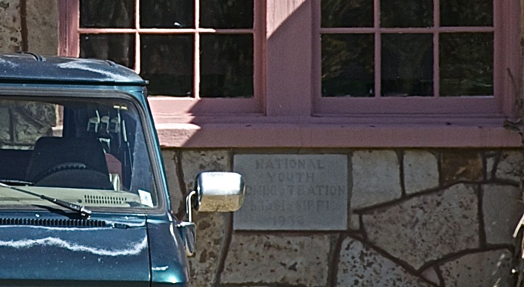 Ecru Vocational School cornerstone