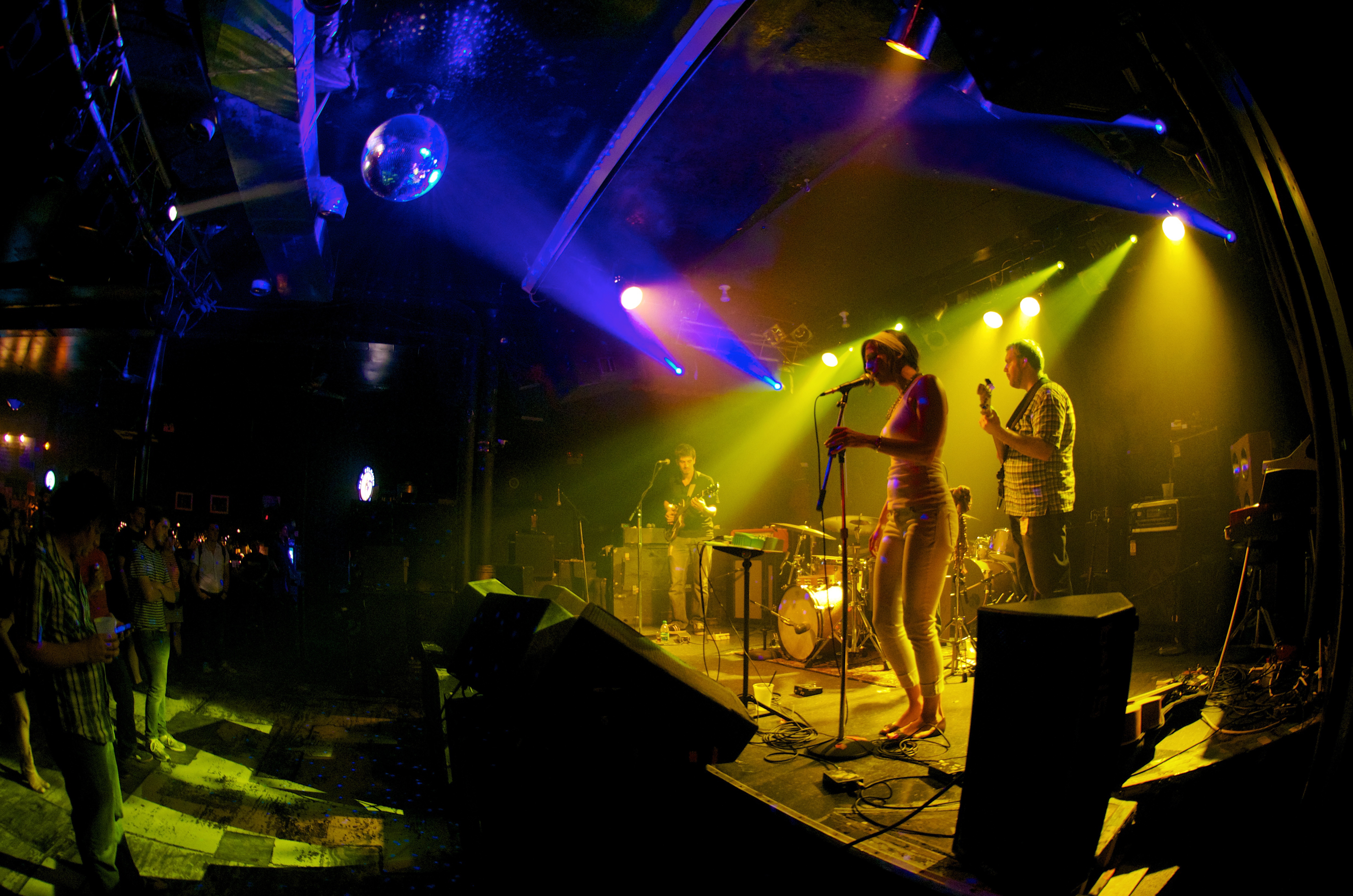 live @ the Double Door - photo by Juan Carlos