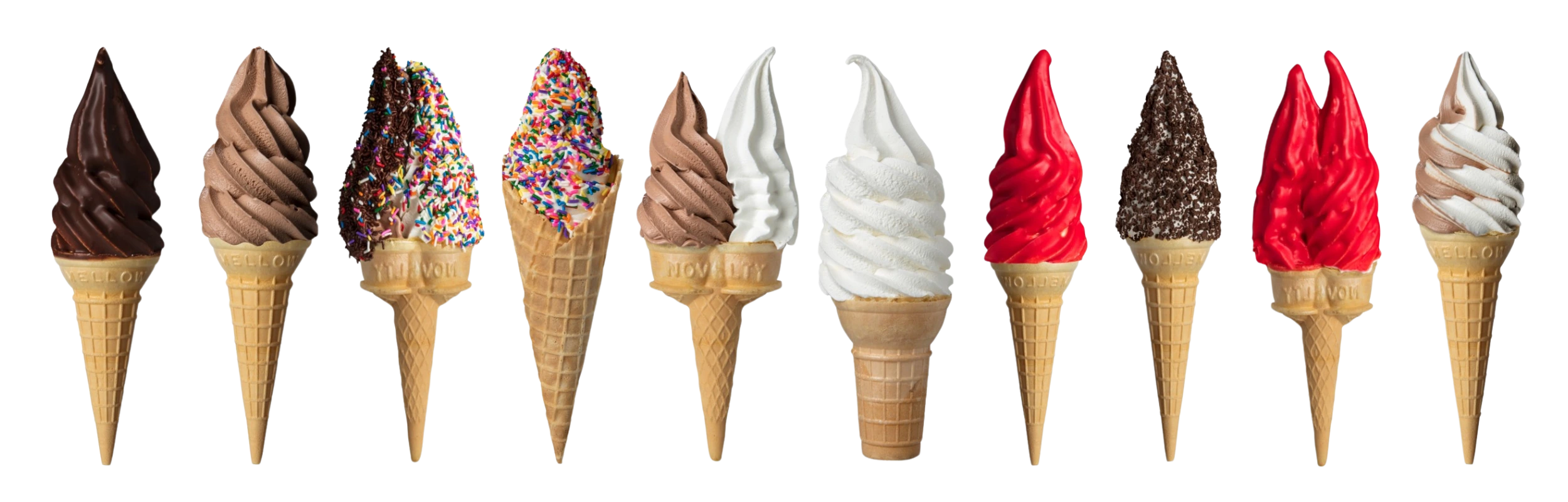 Mister softee menu preview
