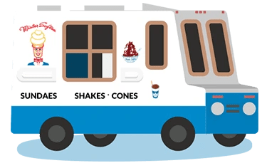 Mister Softee Truck Side