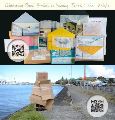 Collaborating Across Borders in Isolating Times; Four Artistic Strategies for International Co-creation, with Examples