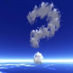 interrogante en el cielo