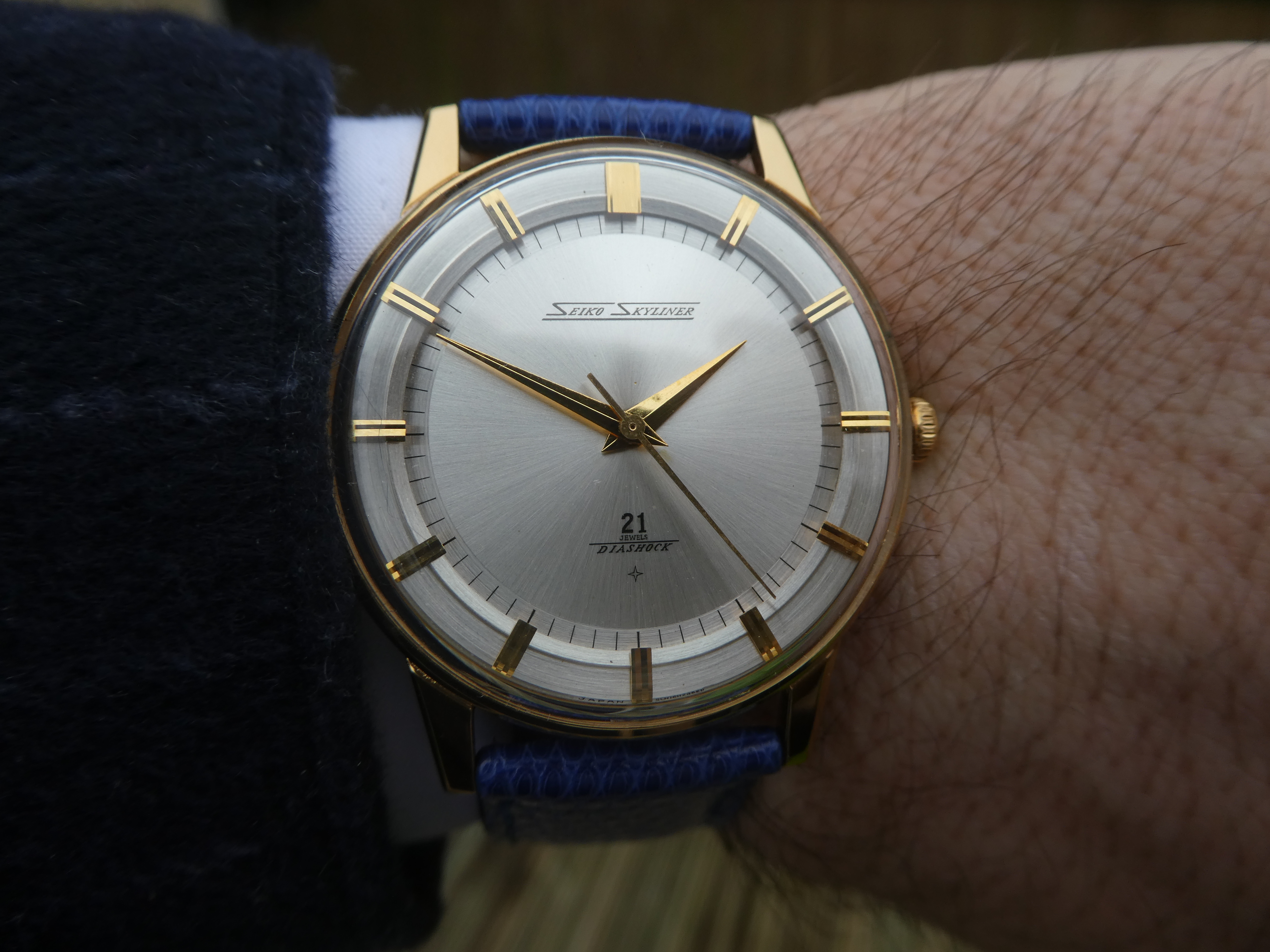 Seiko skyliner 1600 – Mitka's vintage watch service.