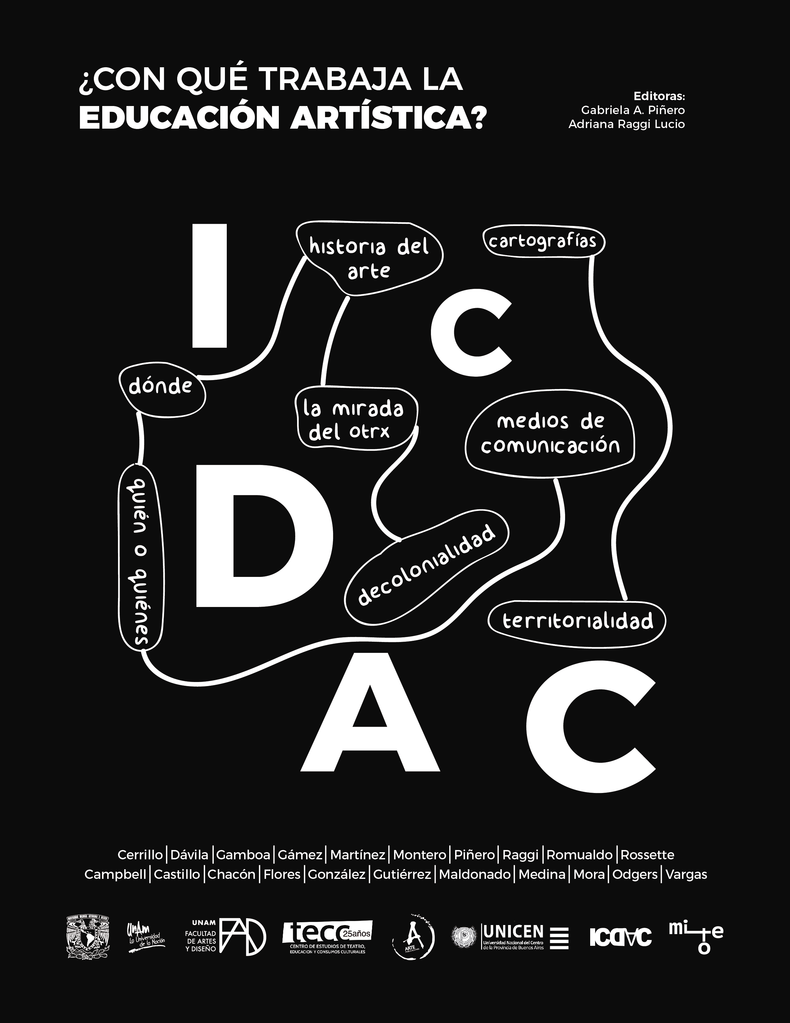 Reseña del libro del Mitote ICDAC «¿Con qué trabaja la educación artística?»