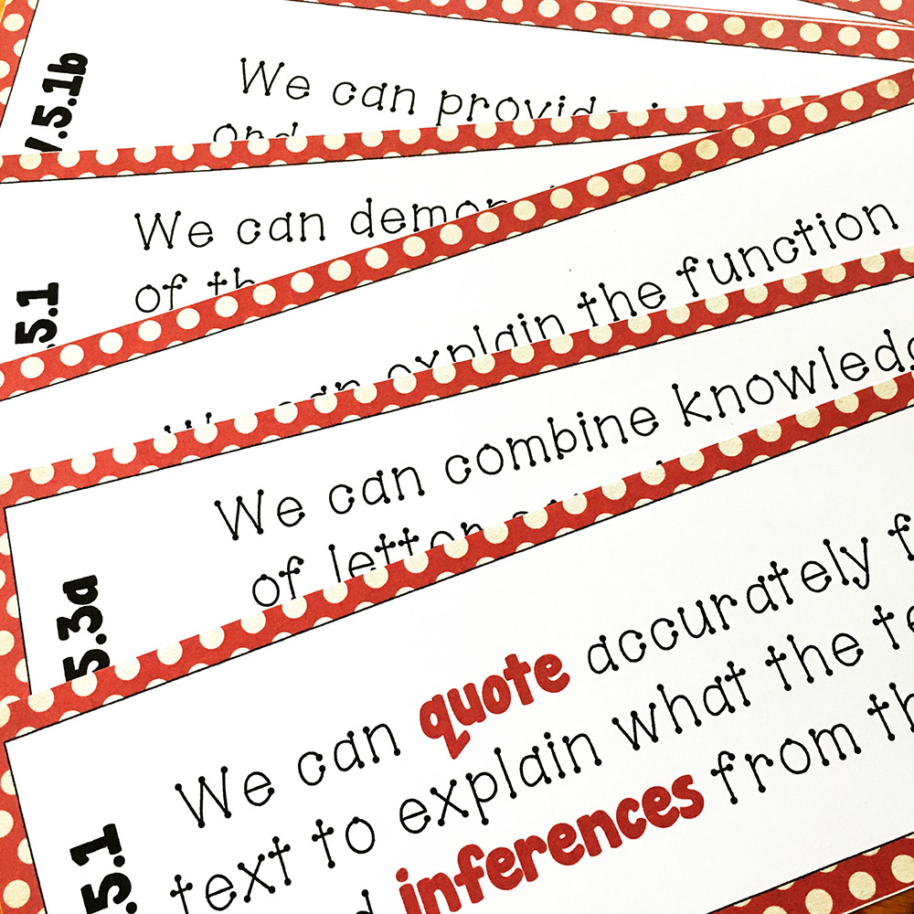 Fifth Grade Ela Standards