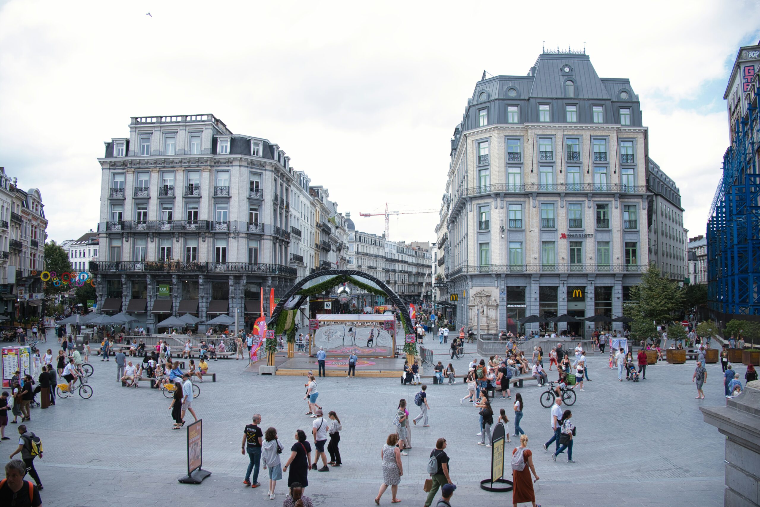undocumented migrants in brussels and paris