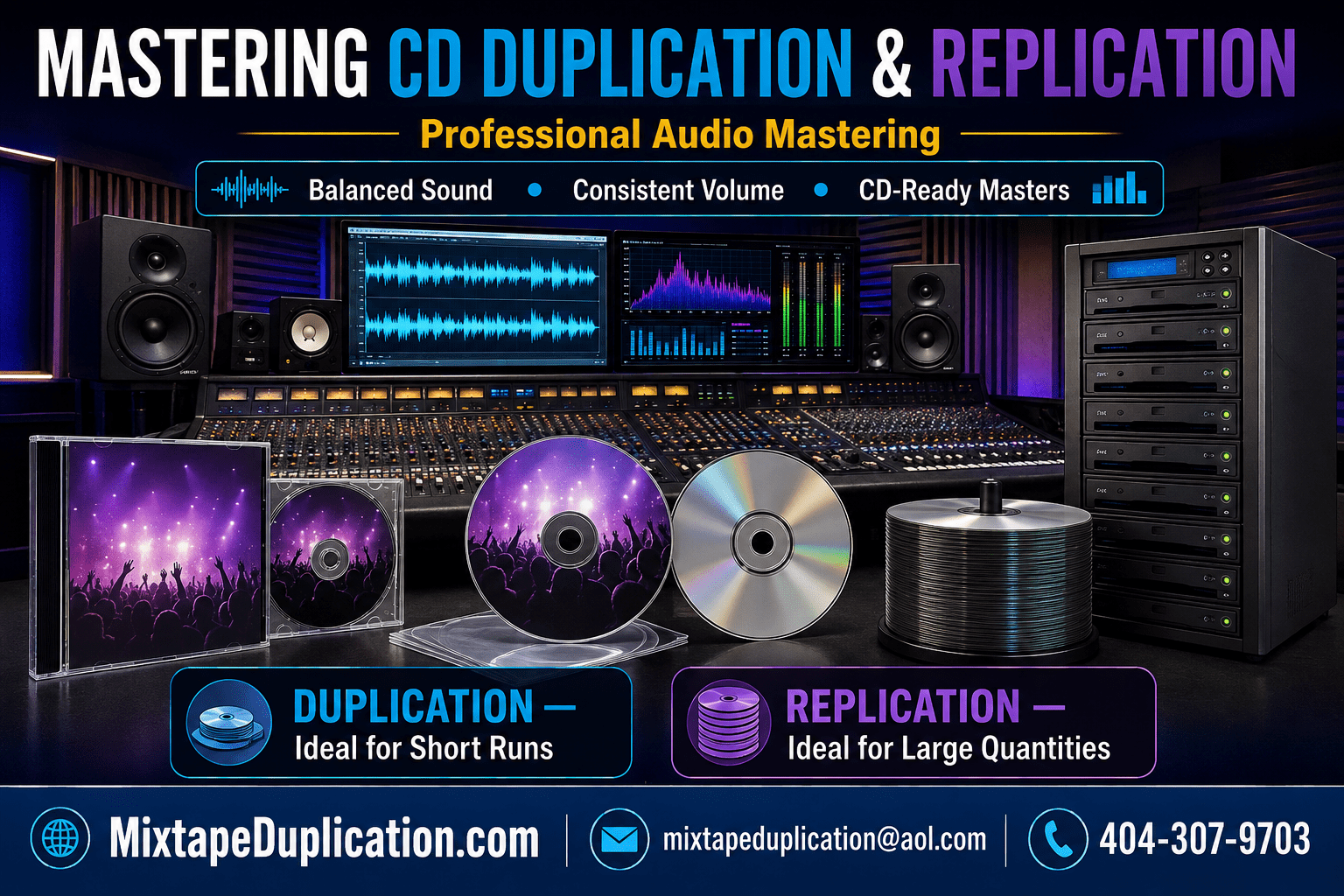 Mastering CD Duplication - Replication