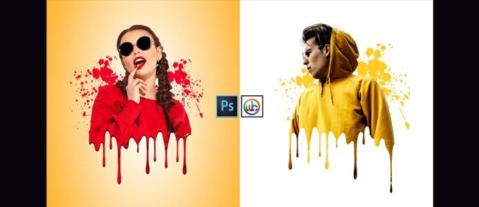 Dripping Effect Splatter Effect Photoshop Tutorial Youtube - Download Perfect Minimal Design | High Resolution