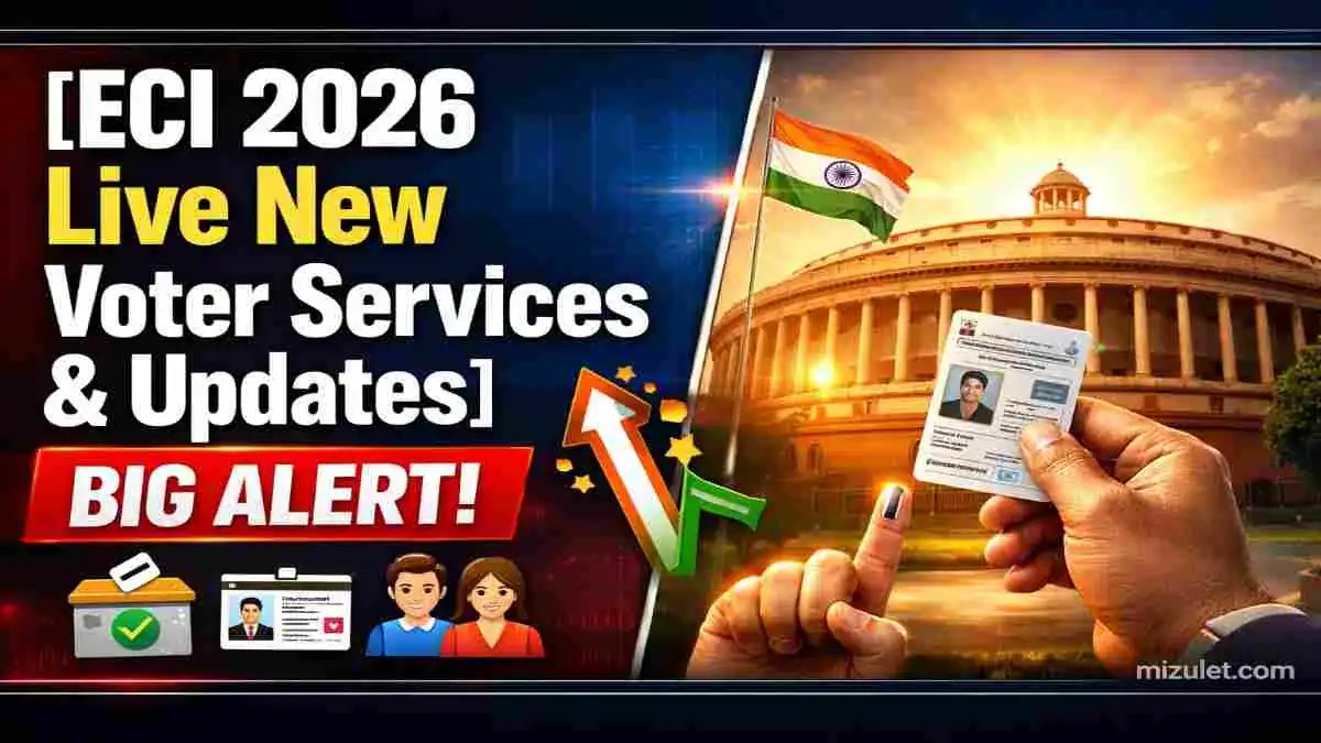 ECI 2026 Live New Voter Services & Updates