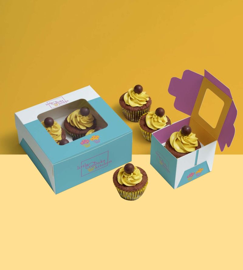 Cupcake Boxes Candor Packaging - Light Designs - Professional Desktop Collection