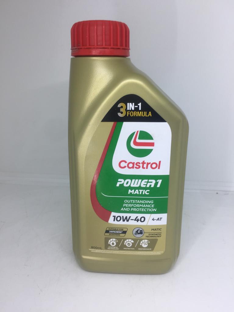 Castrol Matic Series Pelumas Motor Matic kemasan isi 800ML & 1 Liter