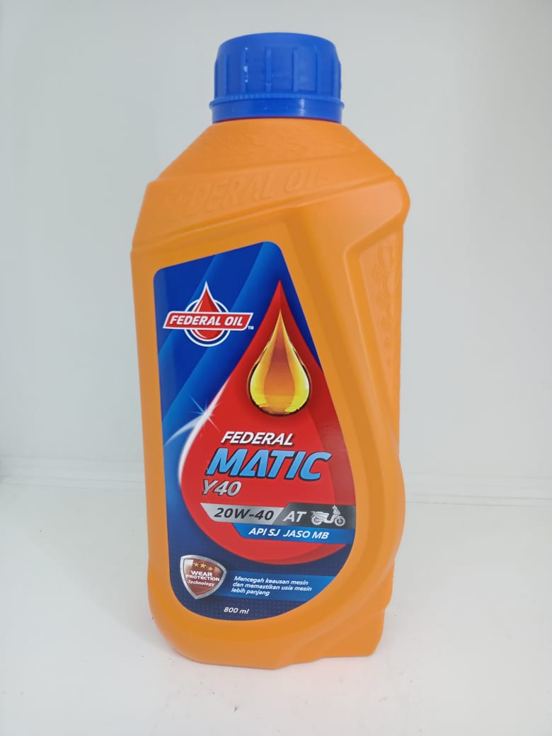 Federal Oil Matic Series kemasan isi 800ML & 1 Liter