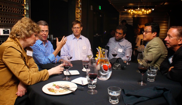 Margaret Craig, CEO, Signiant; Michael Skok, General Partner, North Bridge Venture Partners; Jim Forester, Co-Founder, VP CSAT, Newforma; Prat Moghe, Founder & CEO, Cazena; David Lam, Managing Director, WestSummit Capital; David Obershaw, ‎Lecturer, Stanford University