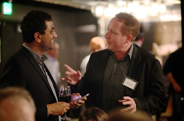 Prat Moghe, Founder & CEO Cazena; Peter Cohen; VP Business Development, AWS