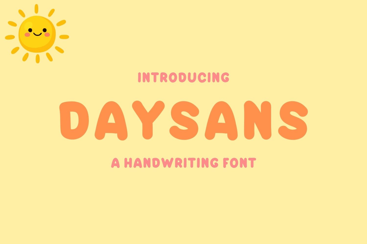 DAYSANS FONT