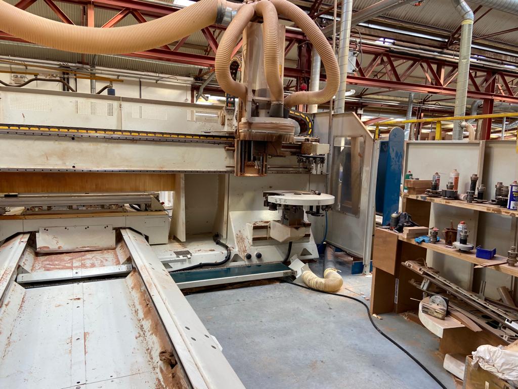 SCM Twin Table Ergon CNC Joinery Machine MJ Woodworking