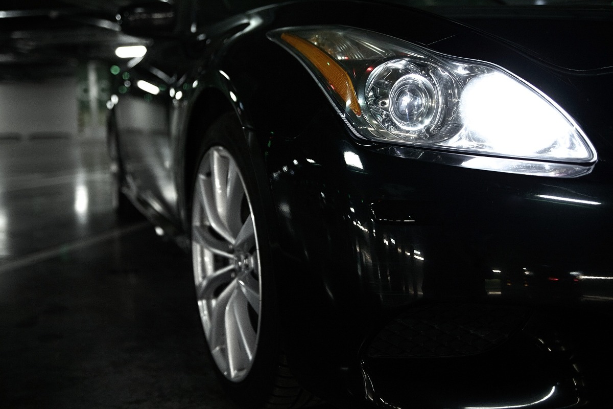 A car with a ceramic coating