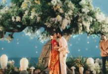 അഹാനയുടെ വിവാഹവേദിയിലെ വൃക്ഷം തീമിനു പിന്നിലെ കഥ?