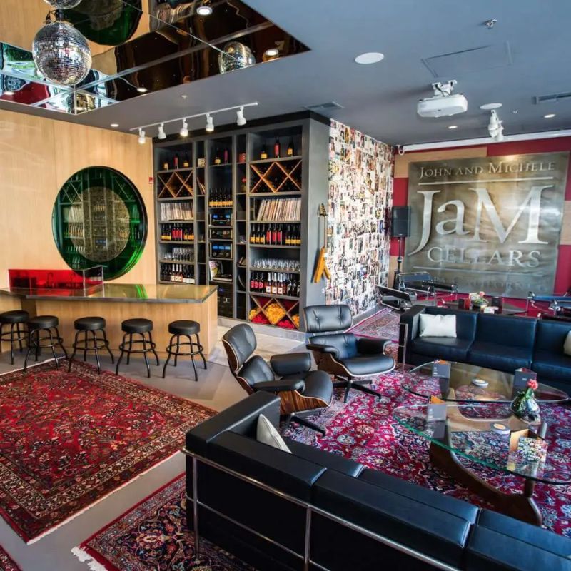 Wine Music Studio Jam Cellars - Space Arts - Creative 8K Collection