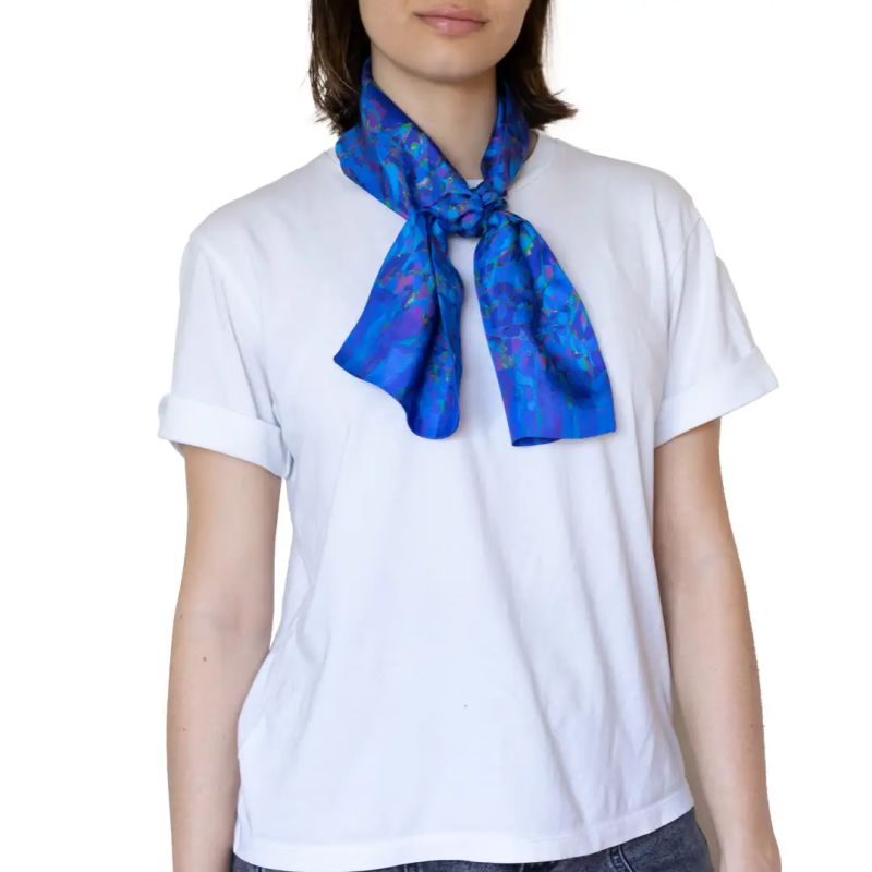 Foulard Rojo Grimal - Premium Geometric Art Gallery - 8K