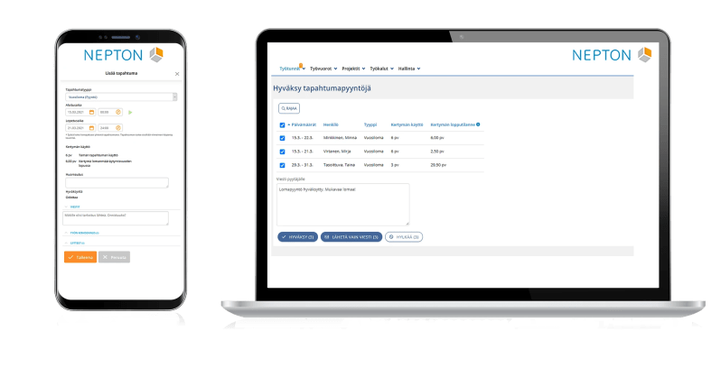 Finland S Most Popular Time And Attendance Solution Nepton - Gorgeous Mobile Gradient Illustrations | Free Download