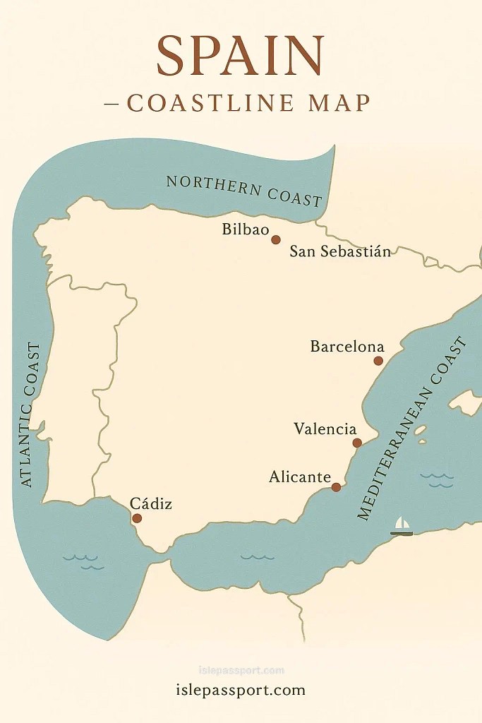 14 Prettiest Coastal Towns In Spain Interactive Map Spain Coastal Towns Map Guide.webp