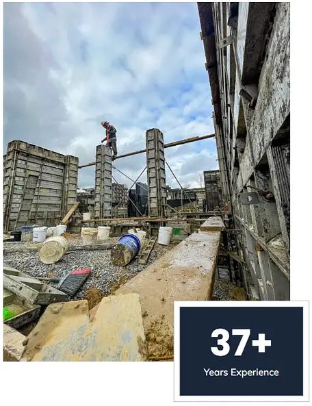 Advanced Concrete Construction - Premium Minimal Photo Gallery - High Resolution