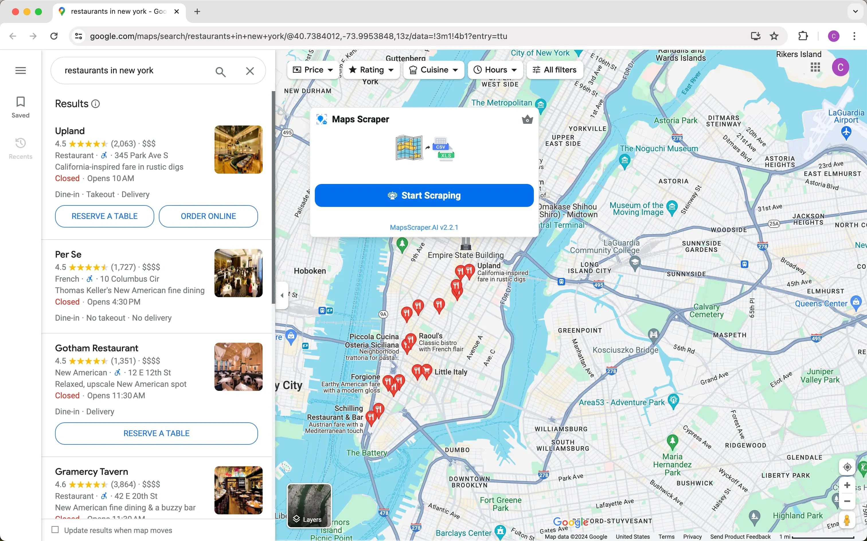 Extrator De Mapas Do Google Solu Es De Dados De Mapas De IA Para Empresas Chrome Gmaps.webp