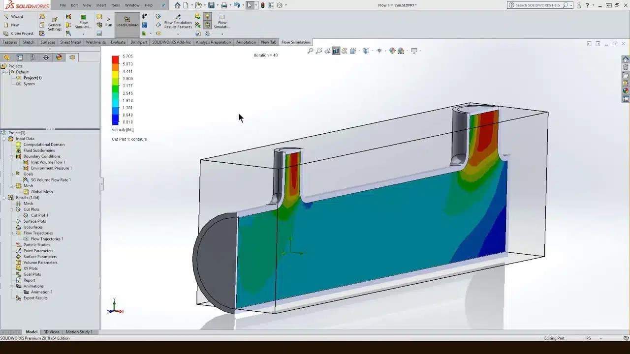 This Video Explains Axisymmetric Analysis Of Pressure Vessel Using Ansys Mapdl It Briefs About Axisymmetric Modeling In Analysis Finite Element Analysis Ansys 24Face to Apply Outlet Boundary Condition.