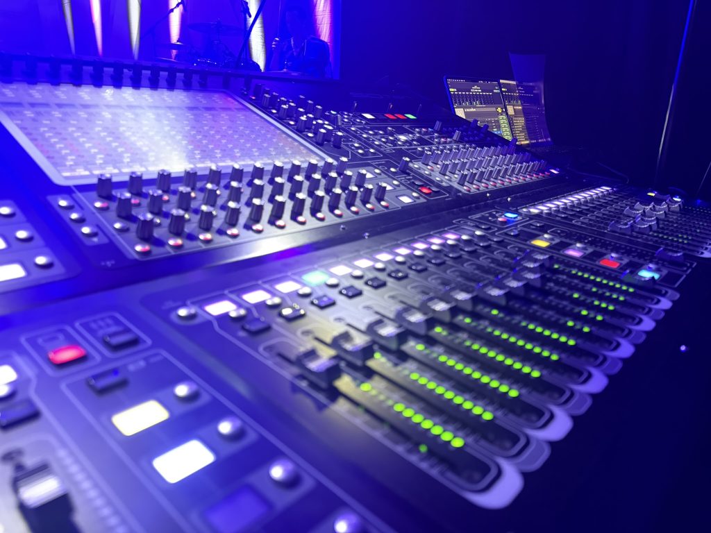 Digico SD10 console at an event.