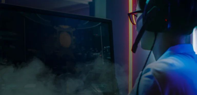 About Us Gameflow Ai - Stunning Gradient Background - Mobile