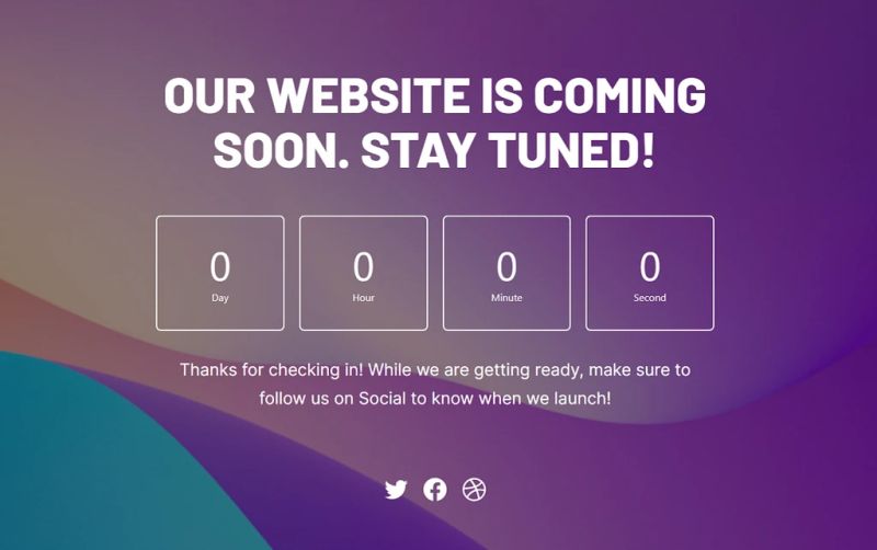 15 Best Coming Soon Templates For Wordpress Websites - Retina Vintage Arts for Desktop